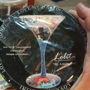 Lolita Spirit of St. Louis Martini Glass